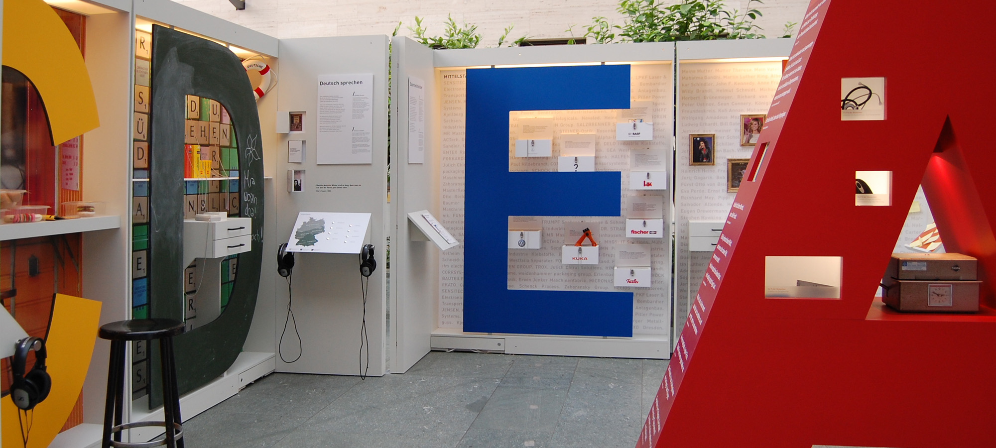 Wanderausstellung - Deutschland für Anfänger