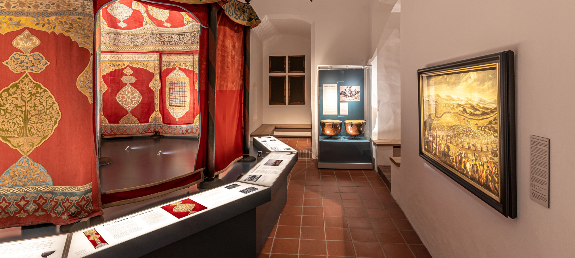 Bayerisches Armeemuseum - Das Zelt des Großwesirs