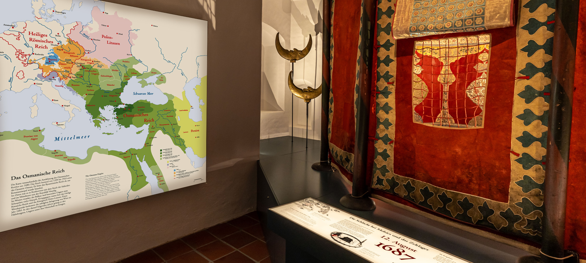 Bayerisches Armeemuseum - Das Zelt des Großwesirs