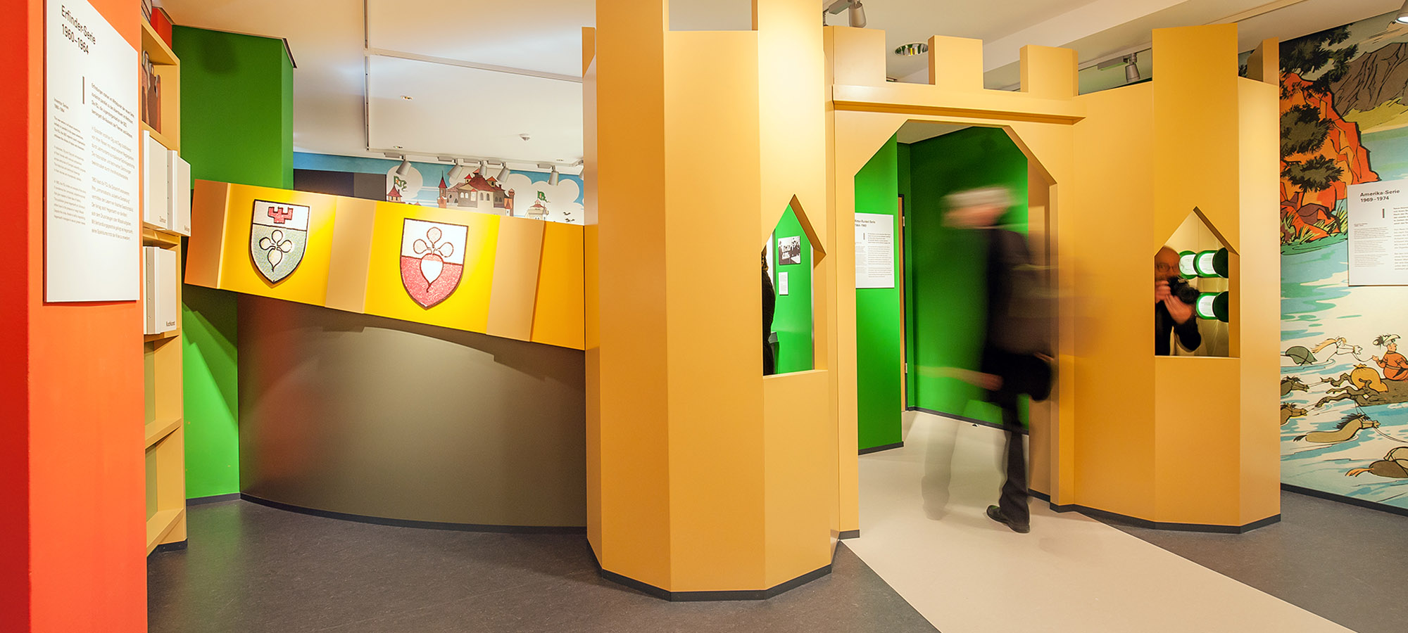 Dauerausstellung - DDR-Comic Mosaik